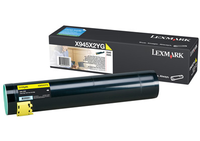 Lexmark X945X2YG - Toner jaune, 22 000 pages
