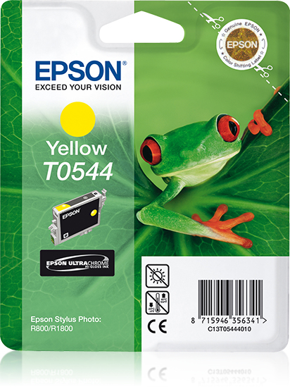Epson C13T05444010 - Cartouche d'encre jaune, 400 pages
