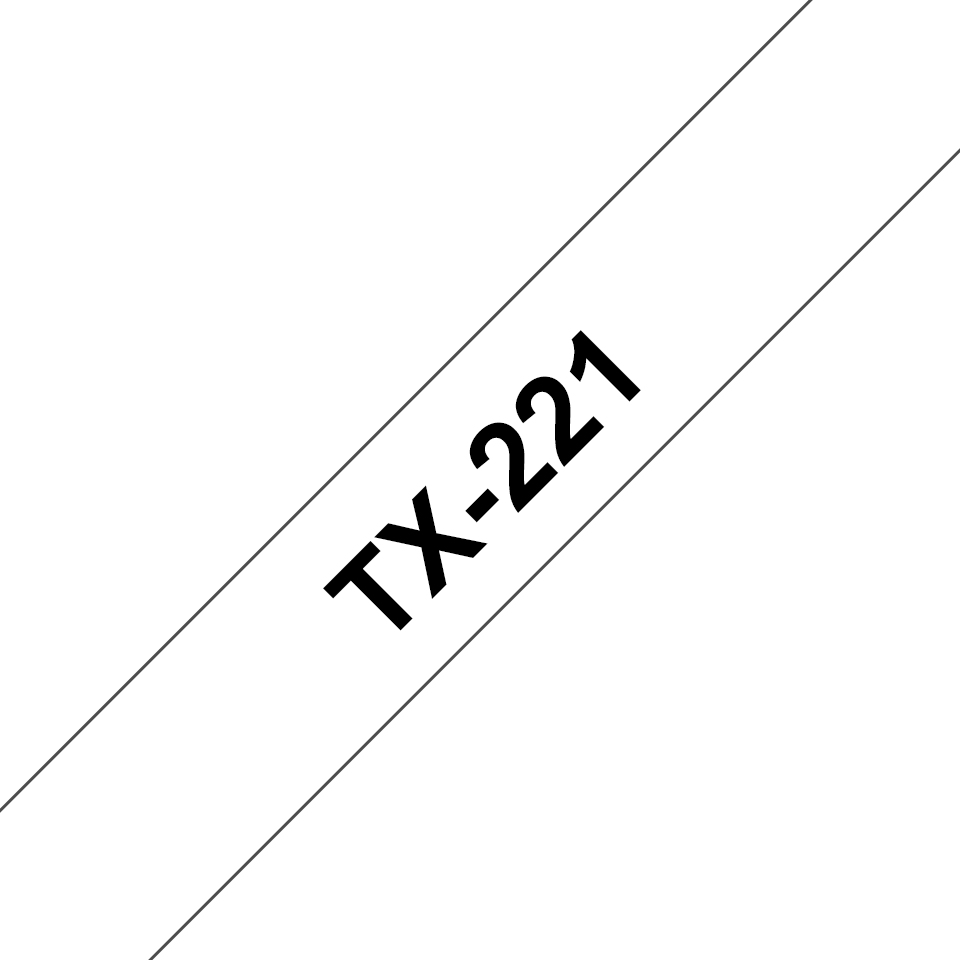Brother TX-221 - Étiquettes
