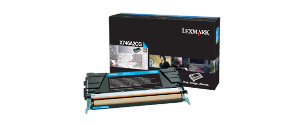 Lexmark X746A2CG - Toner cyan, 7 000 pages