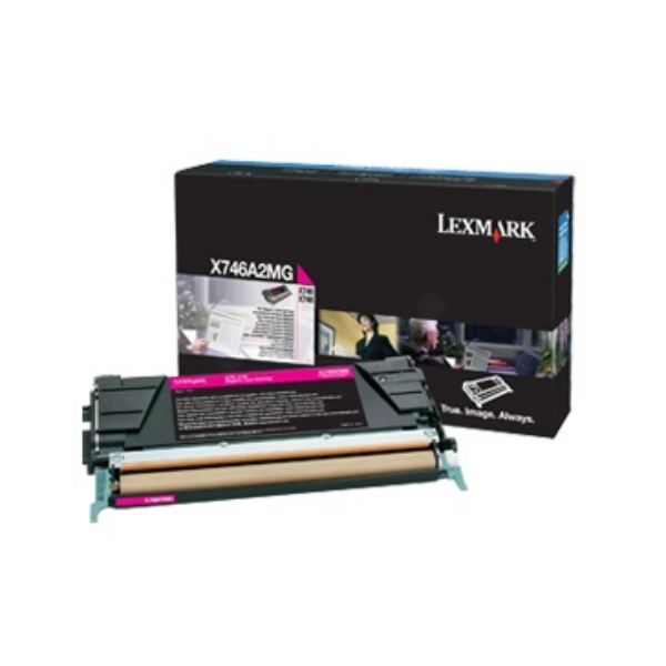 Lexmark X746A3MG - Toner magenta, 7 000 pages