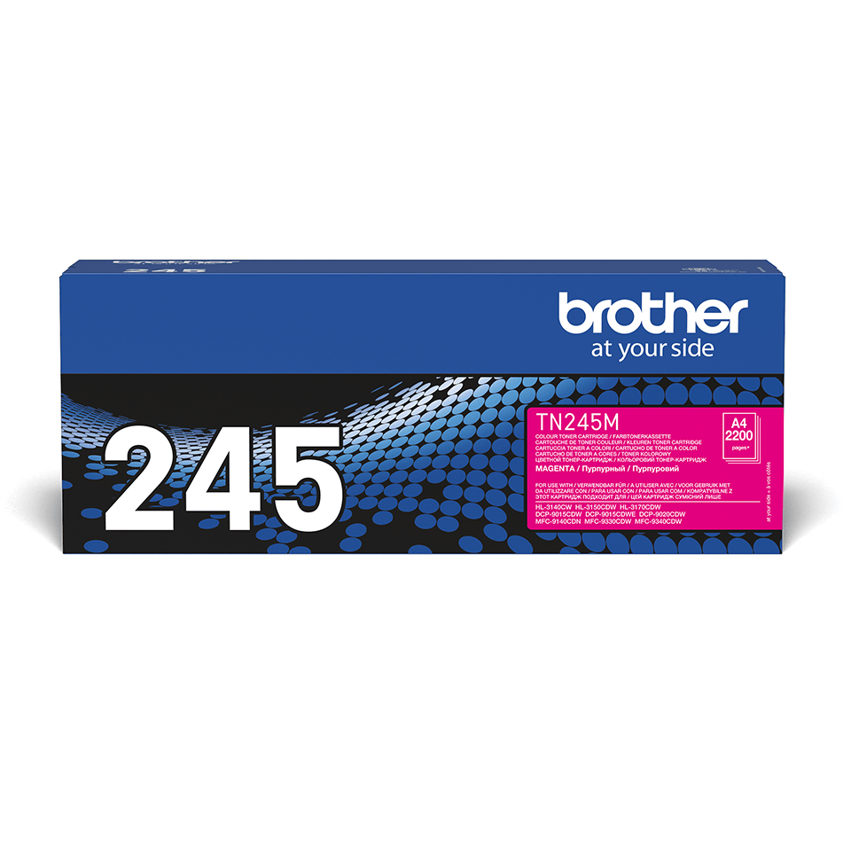 Brother TN-245M - Toner magenta haute capacité, 2 200 pages
