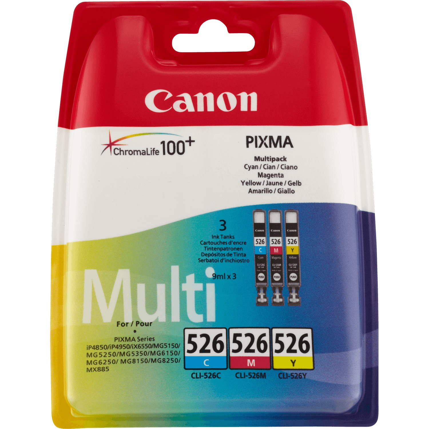 Canon 4541B012 - Cartouche d'encre multipack couleurs