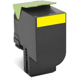 Lexmark 80C2SYE/802SY - Toner jaune, 2 000 pages