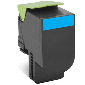 [55658] Lexmark 80C2HCE Cartouche de toner 1 pièce(s) Original Cyan