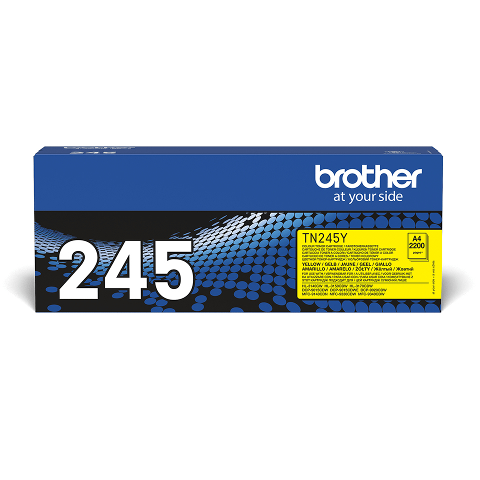 Brother TN-245Y - Toner jaune haute capacité, 2 200 pages