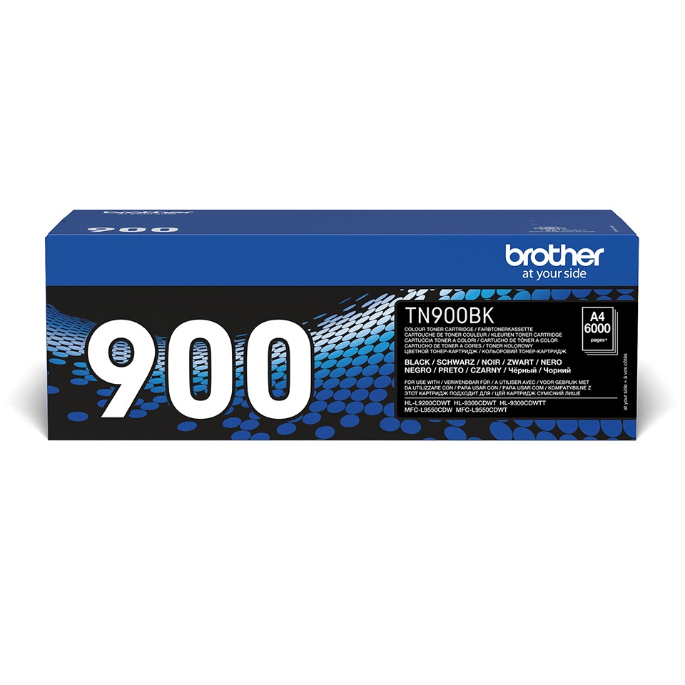Brother TN-900BK - Toner noir, 6 000 pages