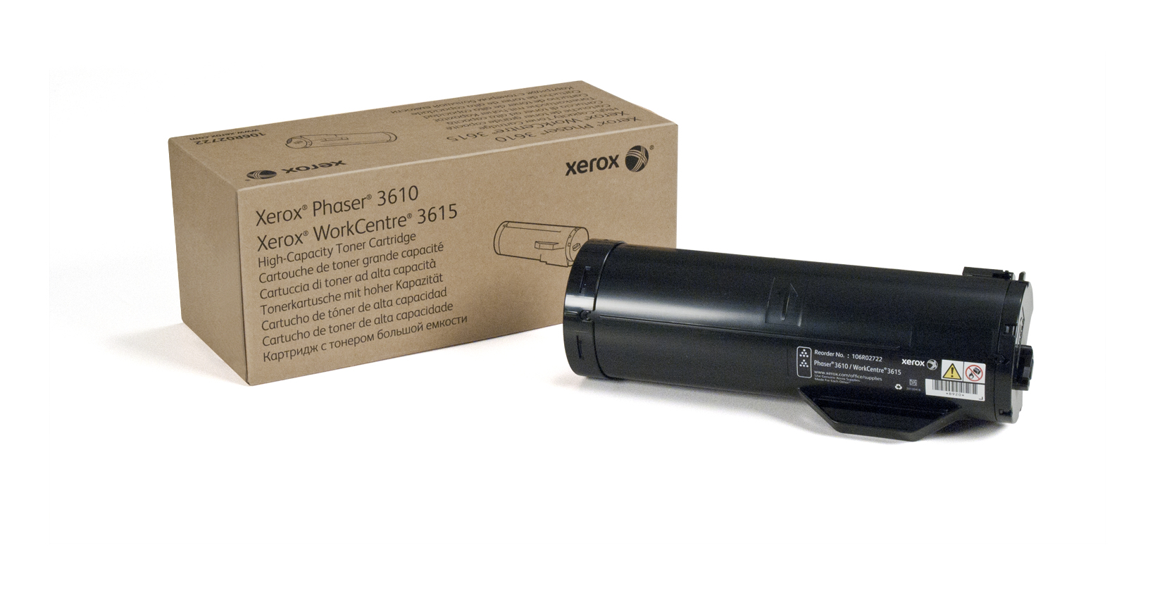 Xerox 106R02722 - Toner noir haute capacité, 14 100 pages