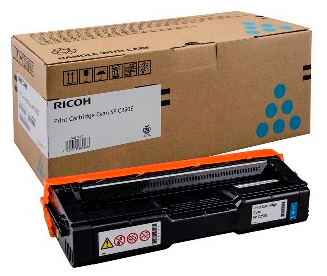 Ricoh 407544 - Toner cyan, 1 600 pages