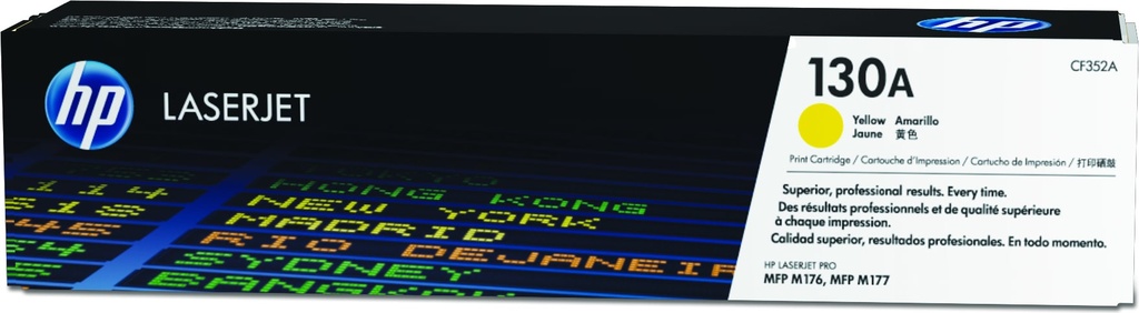 HP CF352A/130A - Toner jaune, 1 000 pages