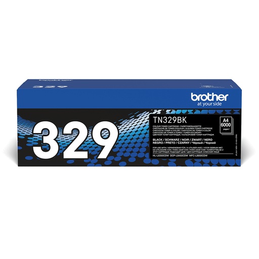 [56316] Brother TN-329BK - Cartouche de toner originale – Noir