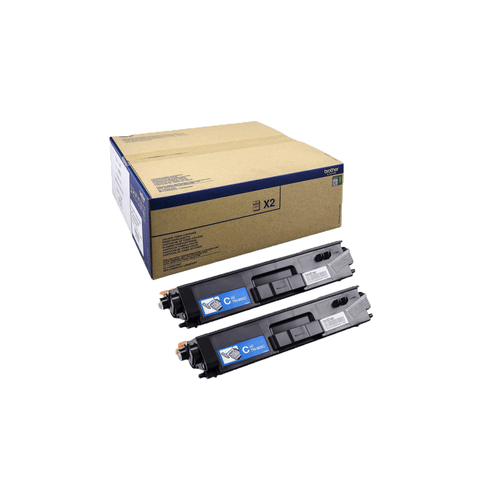 Brother TN-900CTWIN - Toner cyan, 2 x 6 000 pages