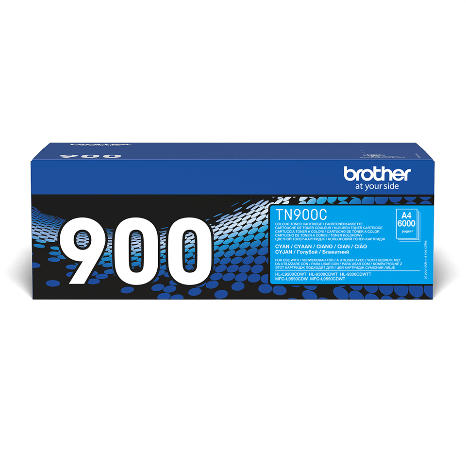 Brother TN-900C - Toner cyan, 6 000 pages
