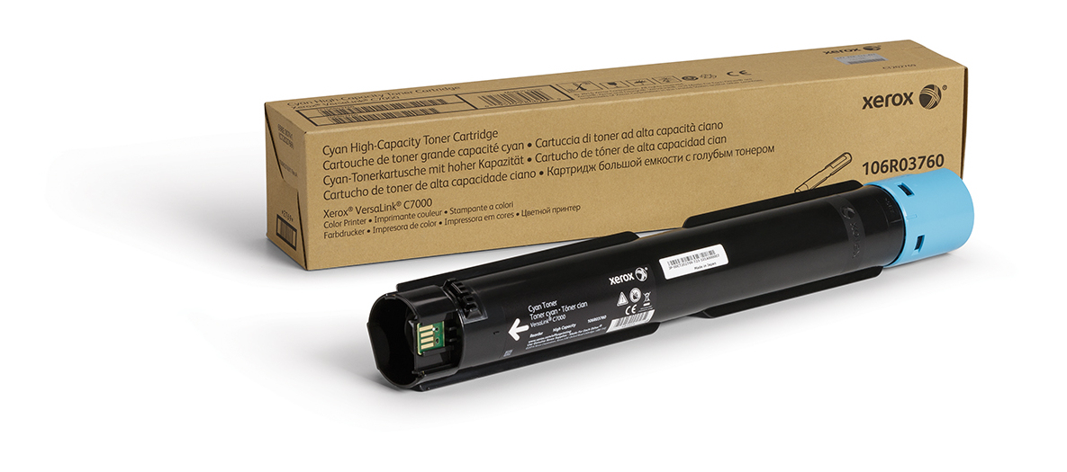 Xerox 106R03760 - Toner cyan haute capacité, 10 100 pages