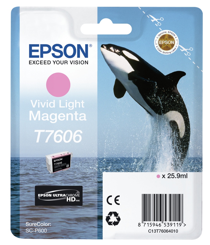 Epson C13T76064010 - Cartouche d'encre magenta, 2 800 pages