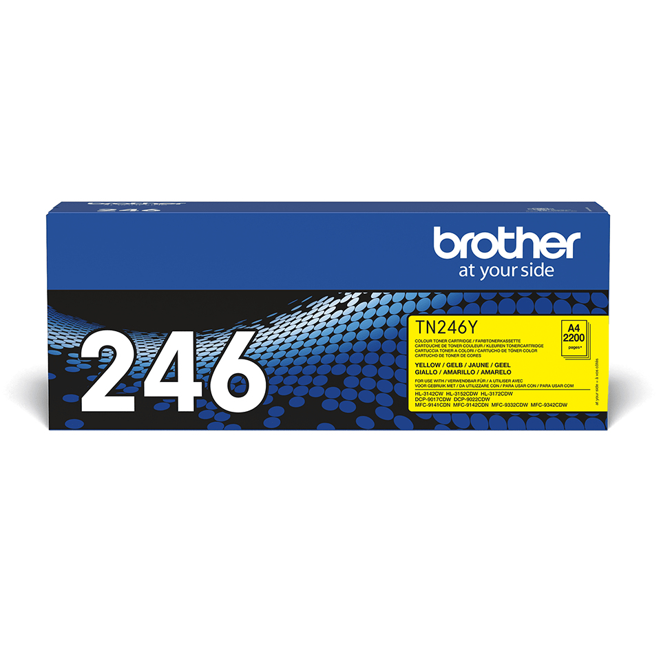Brother TN-246Y - Toner jaune, 2 200 pages