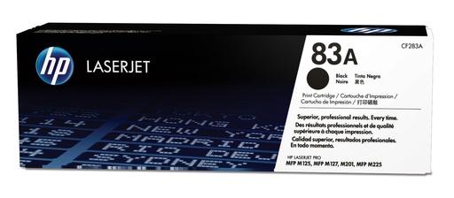[57173] HP CF283A/83A Cartouche toner, 1.500 Feuilles ISO/IEC 19752 pour HP LaserJet M 225/Pro M 125