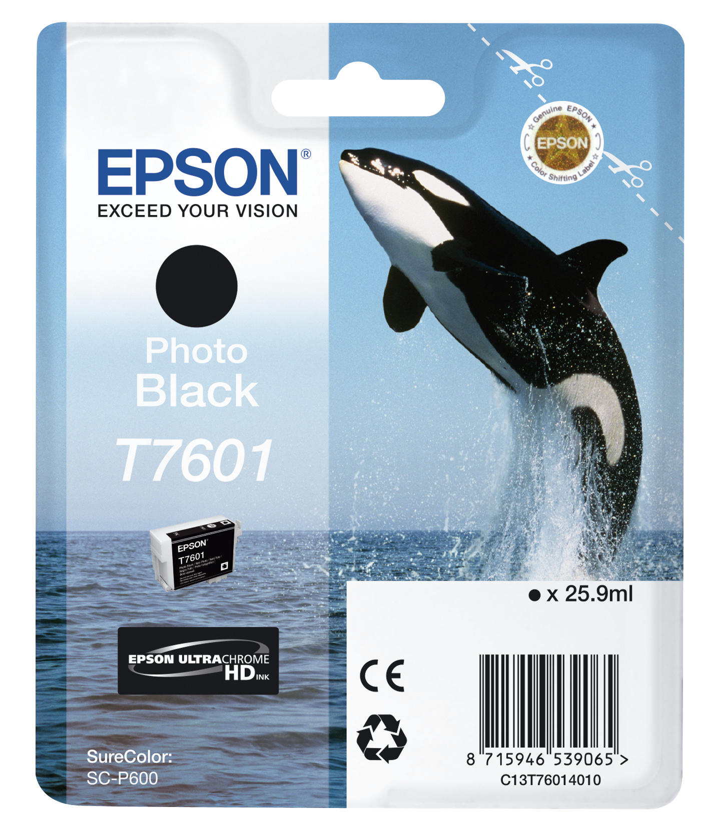 Epson C13T76014010 - Cartouche d'encre noire