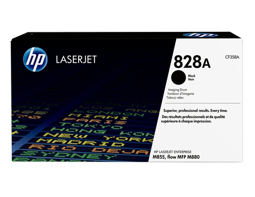 [57756] HP CF358A/828A Kit tambour noire, 30.000 Feuilles ISO/IEC 19798 pour HP Color LaserJet M 855/880