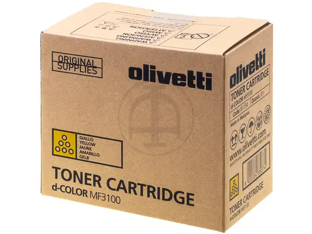 Olivetti B1134 Toner jaune, 4.700 Pages