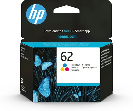 [58293] HP 62 Tri-color Original ink cartridge