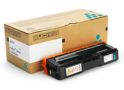 Ricoh 407717 - Toner cyan haute capacité, 6 000 pages