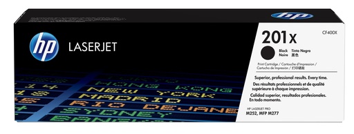 [58737] HP CF400X/201X Cartouche toner noir haute capacité, 2.800 Pages ISO/IEC 19752 pour HP Pro M 252