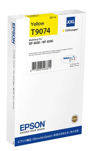 [59471] Epson WF-6xxx Ink Cartridge Yellow XXL T907440