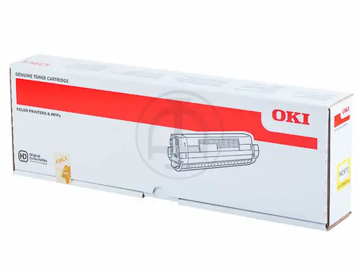 [59669] OKI 45862814 Kit toner jaune, 10.000 Feuilles pour MC 870 Series/873 Series