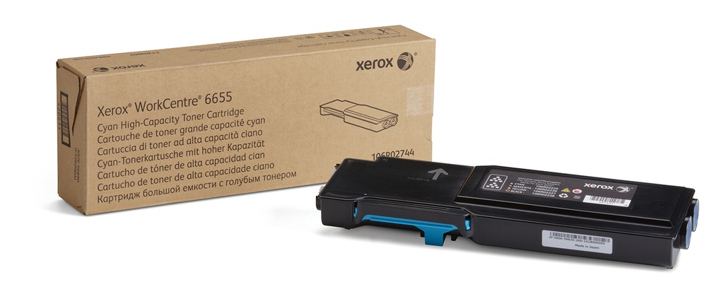Xerox 106R02744 - Toner cyan haute capacité, 7 000 pages