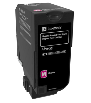 Lexmark 74C2SM0 - Toner magenta, 7 000 pages