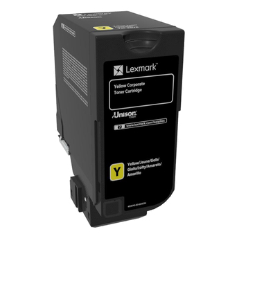 Lexmark 74C20YE - Toner jaune, 3 000 pages