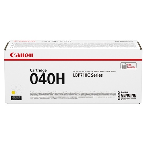 [60585] Canon 040H toner cartridge 1 pc(s) Original Yellow