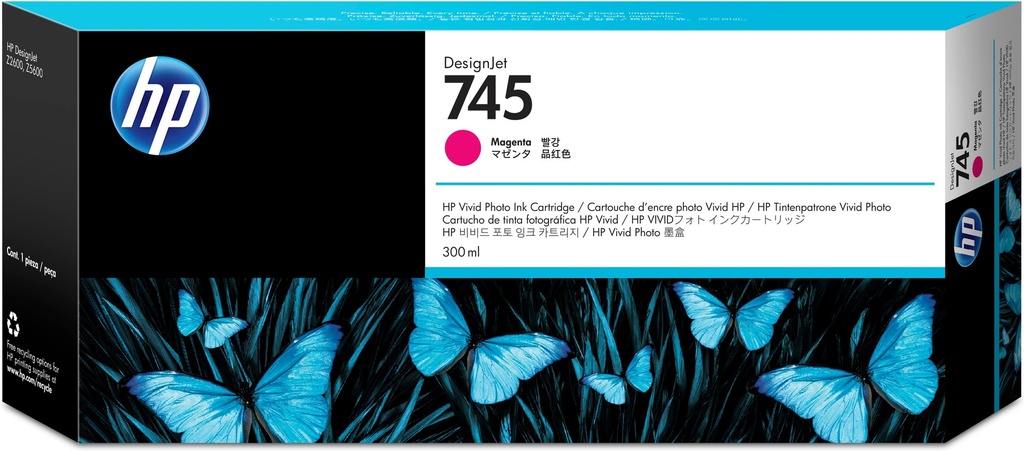 HP F9K01A - Cartouche d'encre magenta