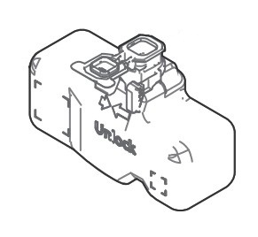 Kyocera 302NG93080 - Bac récupérateur