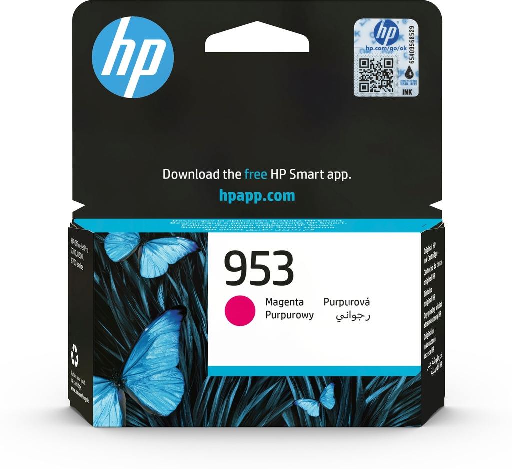 HP F6U13AE - Cartouche d'encre magenta, 700 pages