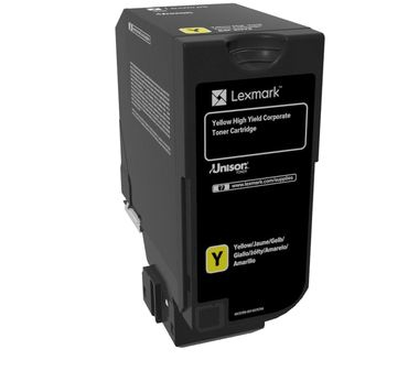 Lexmark 84C2HYE - Toner jaune, 16 000 pages
