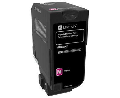 Lexmark 74C2SME - Toner magenta, 7 000 pages