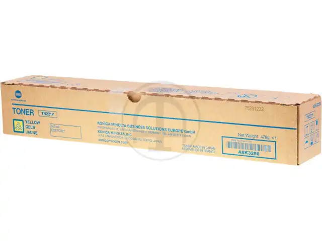 Konica Minolta A8K3250 - Toner jaune, 21 000 pages