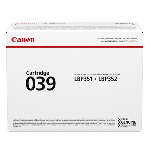 [61493] Canon 039 toner cartridge
