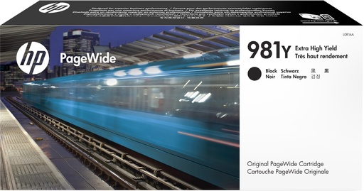 [61653] HP 981Y Extra High Yield Black Original PageWide Cartridge ink cartridge