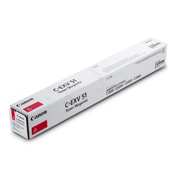 Canon 0486C002/C-EXV51LM - Toner magenta, 26 000 pages