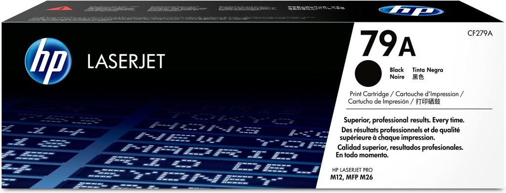 HP CF279A/79A - Toner noir, 1 000 pages