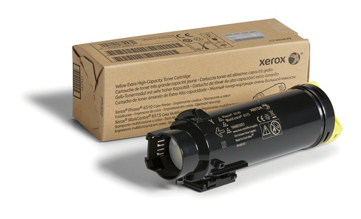 [62718] Xerox Cartouche de toner Jaune de Très haute capacité Phaser® 6510, WorkCentre® 6515 (4300 pages) - 106R03692