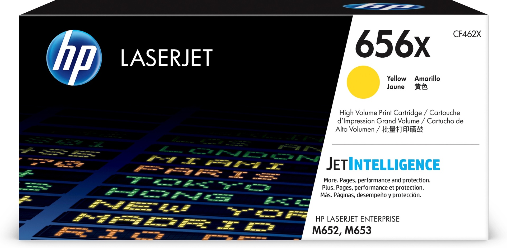 HP CF462X/656X - Toner jaune, 22 000 pages