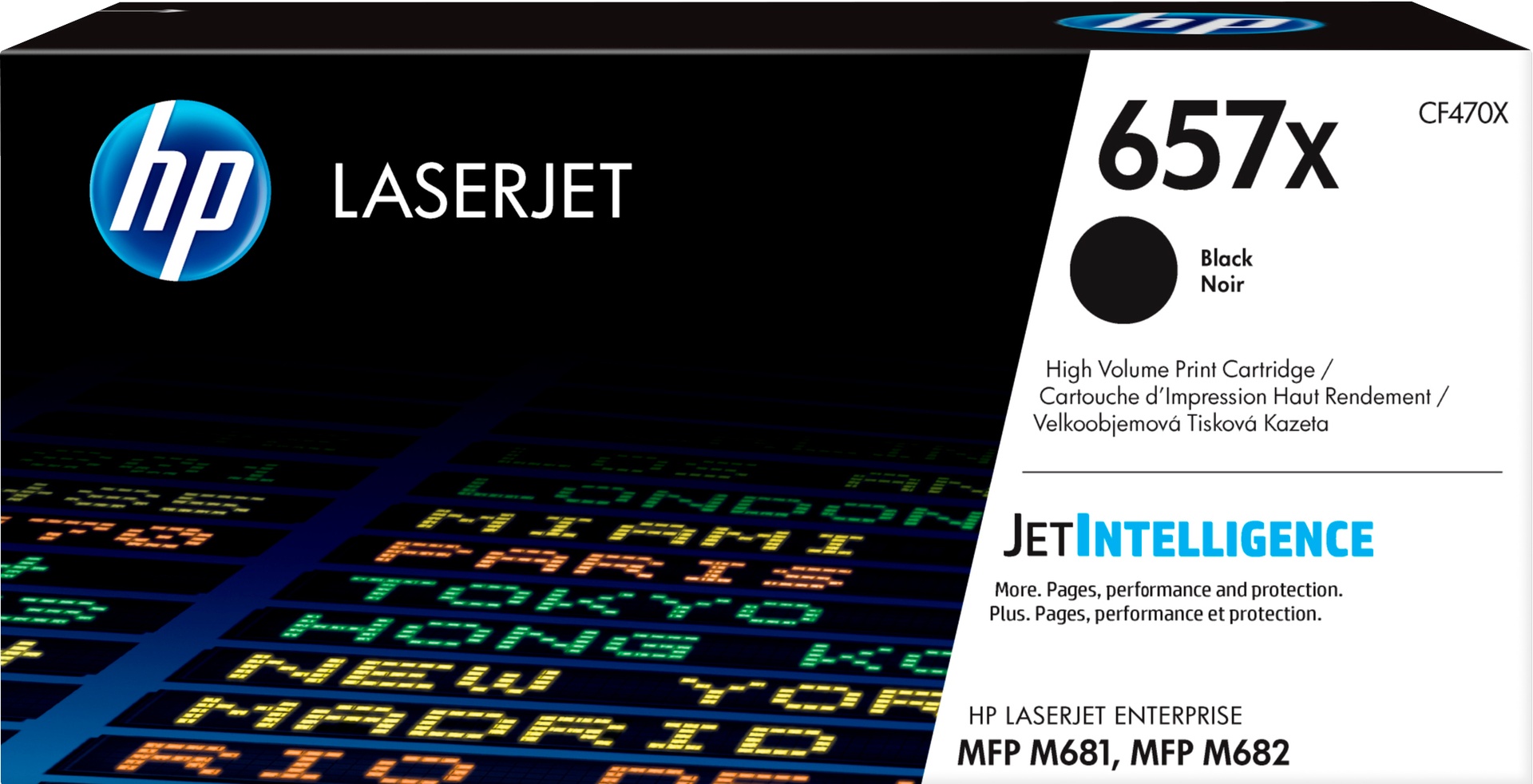 HP CF470X/657X - Toner noir, 28 000 pages