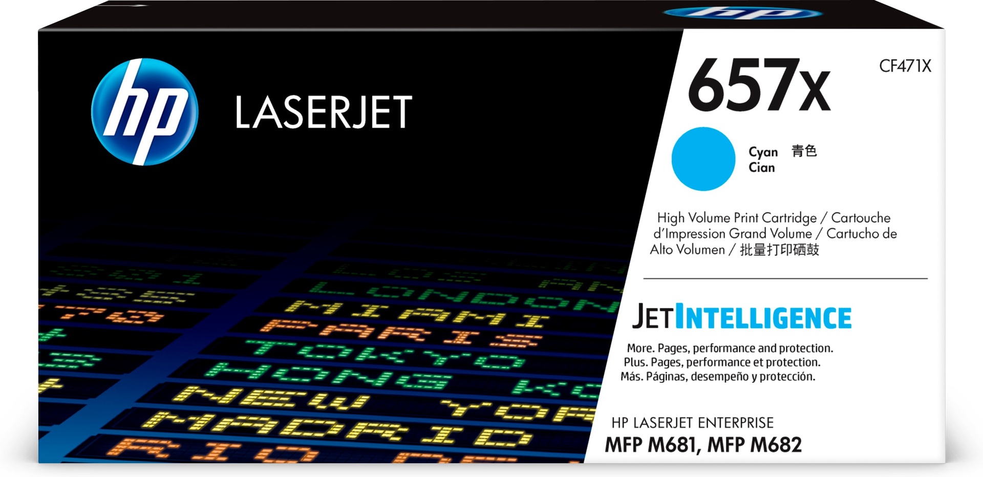 HP CF471X/657X - Toner cyan, 23 000 pages