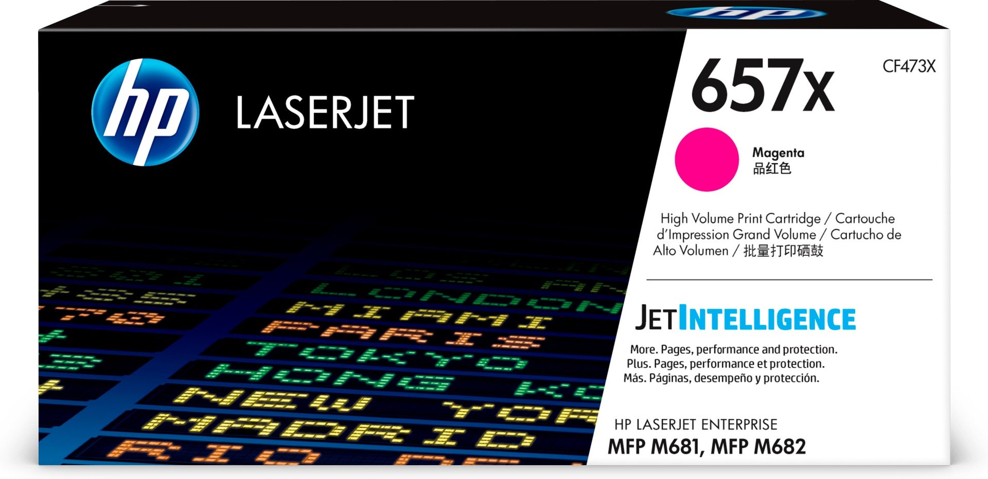 HP CF473X/657X - Toner magenta, 23 000 pages