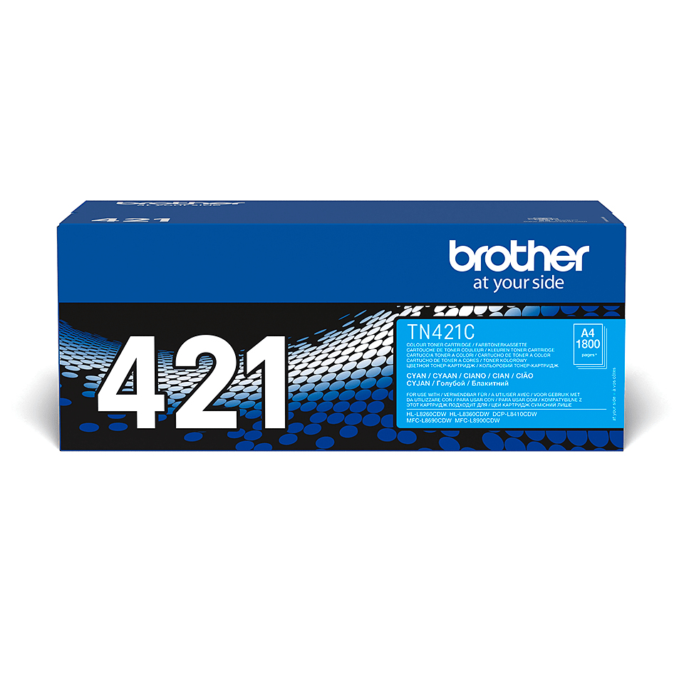 Brother TN-421C - Toner cyan, 1 800 pages