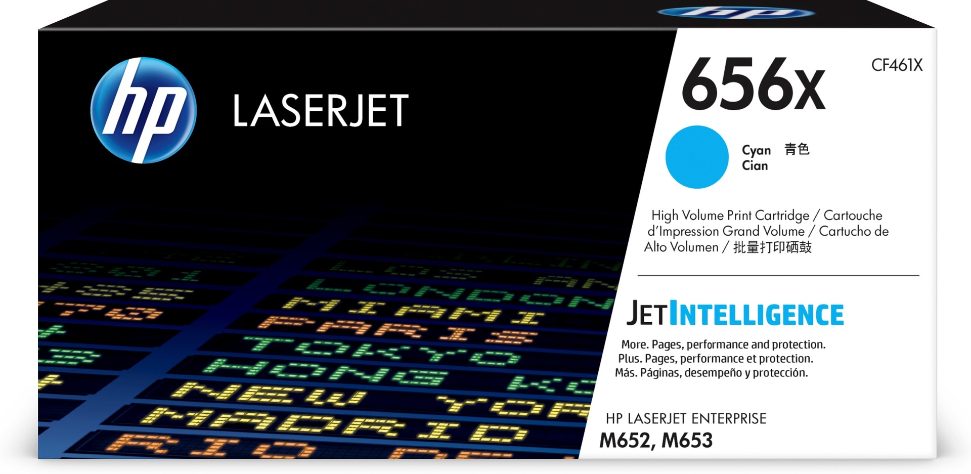 HP CF461X/656X - Toner cyan, 22 000 pages